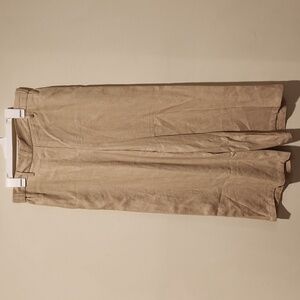 ❤️ RACHEL ZOE LINEN BLEND HIGH RISE WIDE LEG CROP PANTS, SMALL